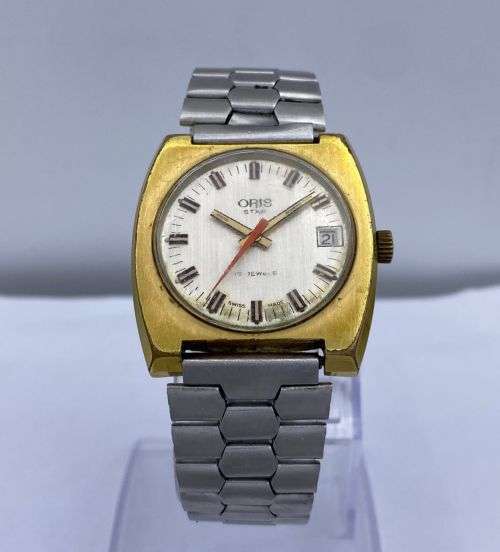 COLLECTORS ORIS STAR 17 JEWELS VINTAGE WATCH